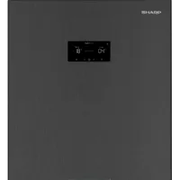 Frigider SHARP SJ-BA31DHDAE-EU cu congelator jos 331 l / 186 cm / Graphite photo 3