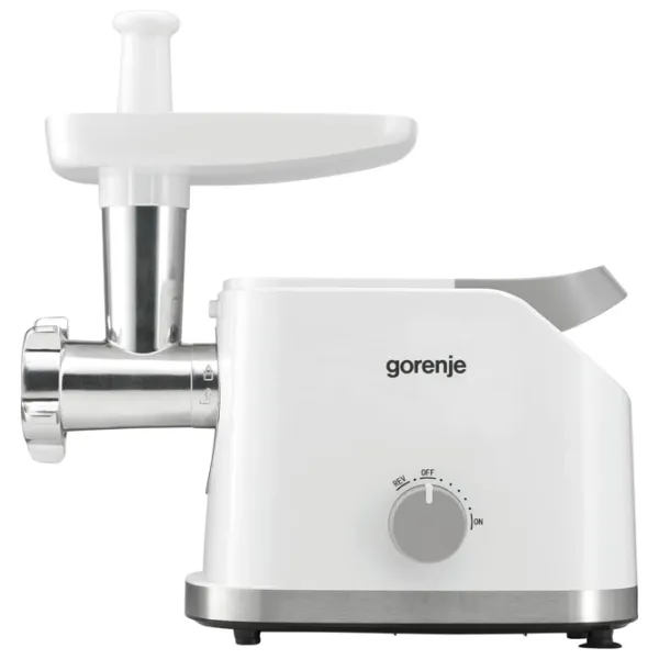 Mașină de tocat carne Gorenje MG1802SJW 1800 W/ 2.1 kg/ min/ White photo 2