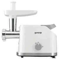 Mașină de tocat carne Gorenje MG1802SJW 1800 W/ 2.1 kg/ min/ White photo 2