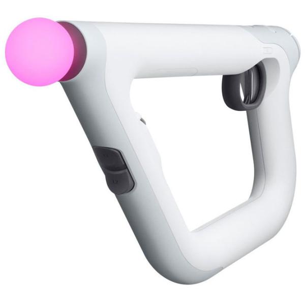 Controller Sony Bravo Team VR + Aim Controller Fără fir/ buttons/ White photo 3 Controller Sony Bravo Team VR + Aim Controller Fără fir/ buttons/ White photo 3