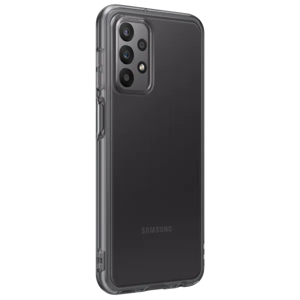 Чехол для смартфона Samsung Galaxy A23 Samsung/ Soft Clear/ TPU/ Черный photo 3