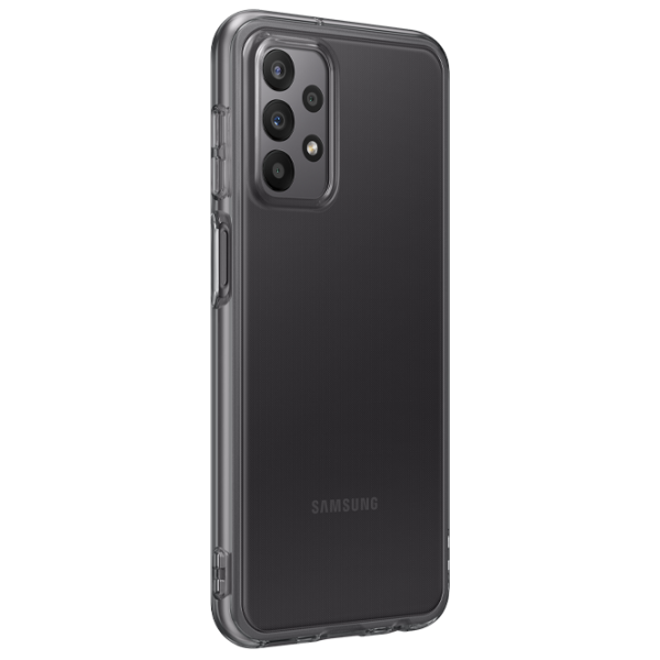 Чехол для смартфона Samsung Galaxy A23 Samsung/ Soft Clear/ TPU/ Черный photo 3