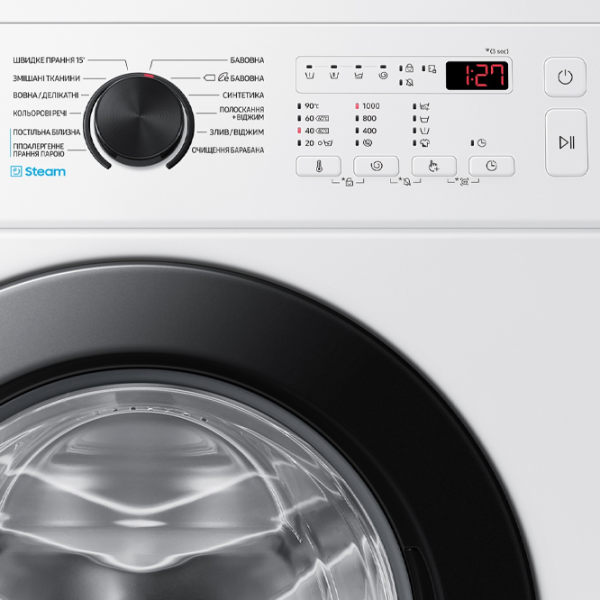 Mașină de spălat Samsung WW65A4S00CE/UA 6.5 kg / 1000 rpm / White photo 8