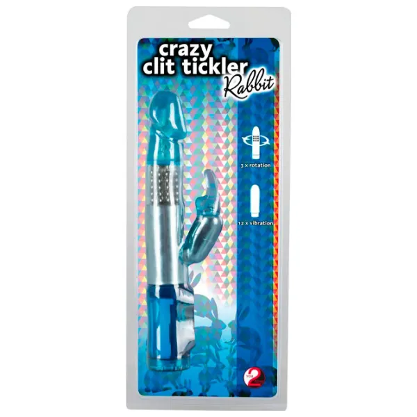 Vibrator You2Toys Rabbit Vibe Blue photo 6 Vibrator You2Toys Rabbit Vibe Blue photo 6