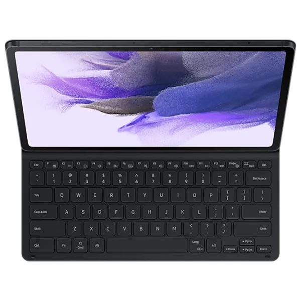 Husă pentru tabletă Samsung Galaxy T730/ T736 Tab S7+/ S7 FE/ S8+ (EF-DT730UBEGAE) 12.4"/ Black photo 4 Husă pentru tabletă Samsung Galaxy T730/ T736 Tab S7+/ S7 FE/ S8+ (EF-DT730UBEGAE) 12.4"/ Black photo 4