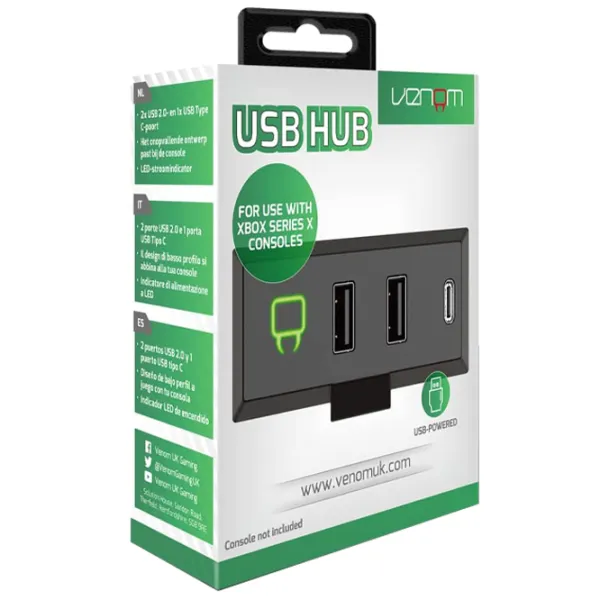 USB Hub Venom VS2884 Xbox Series X/ Черный photo 9