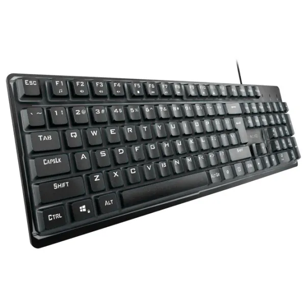 Tastatură NOXO Fusionlight Cu fir/ Black photo 3