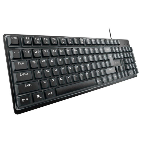 Tastatură NOXO Fusionlight Cu fir/ Black photo 3