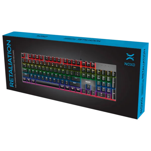 Tastatură NOXO Retaliation Cu fir/ Black photo 5