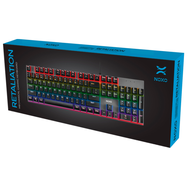 Tastatură NOXO Retaliation Cu fir/ Black photo 5
