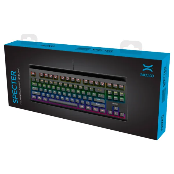 Tastatură NOXO Specter Cu fir/ Black photo 5