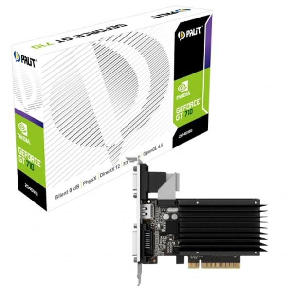 Placă video Palit GeForce GT710 PCI Express x8 2.0 / 2 GB photo 4 Placă video Palit GeForce GT710 PCI Express x8 2.0 / 2 GB photo 4