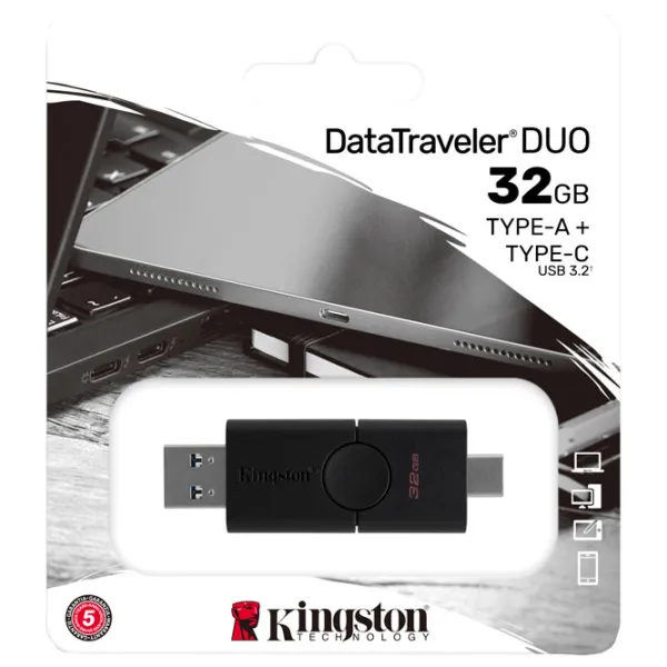 Kingston DataTravel Duo 32 ГБ Черный photo 5