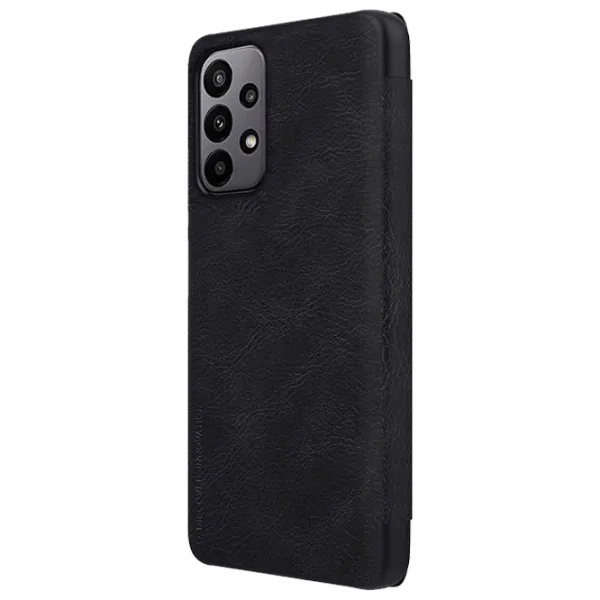 Husă pentru smartphone Samsung Galaxy A23 4G Nillkin/ Flip Cover/ Piele/ Black photo 3 Husă pentru smartphone Samsung Galaxy A23 4G Nillkin/ Flip Cover/ Piele/ Black photo 3