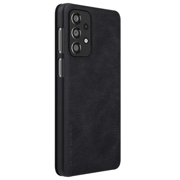 Чехол для смартфона Samsung Galaxy A13 Nillkin/ Flip Cover/ Кожа/ Черный photo 4