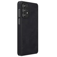 Husă pentru smartphone Samsung Galaxy A13 Nillkin/ Flip Cover/ Piele/ Black photo 4