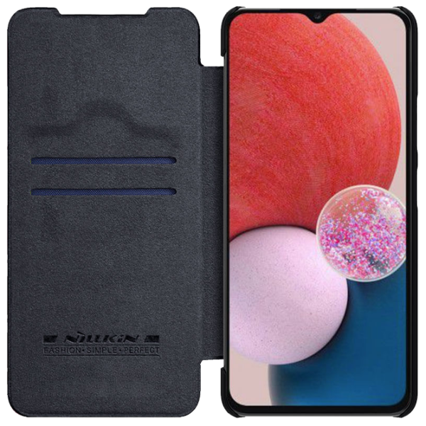 Чехол для смартфона Samsung Galaxy A13 Nillkin/ Flip Cover/ Кожа/ Черный photo 5