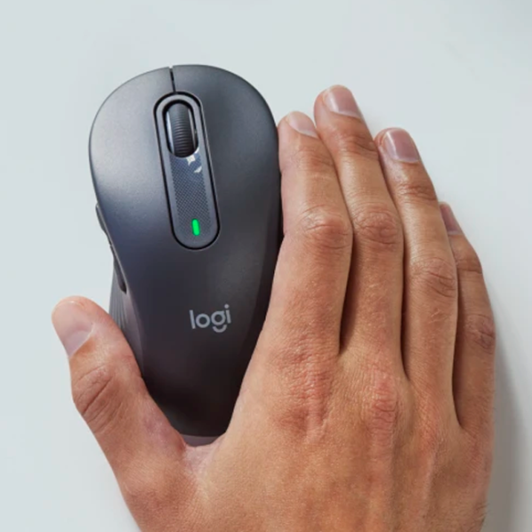 Мышь Logitech M650 Signature for Business Bluetooth, USB/ Черный photo 6