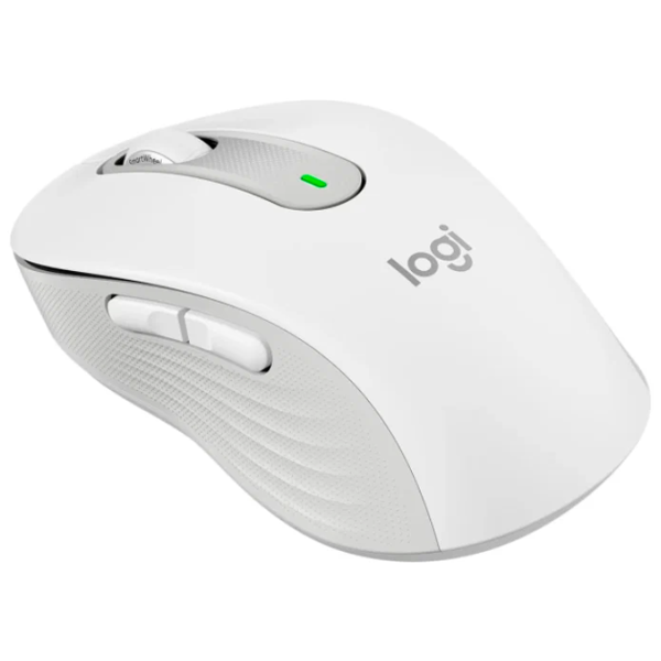 Mouse Logitech Signature M650 L Bluetooth, USB/ White photo 2