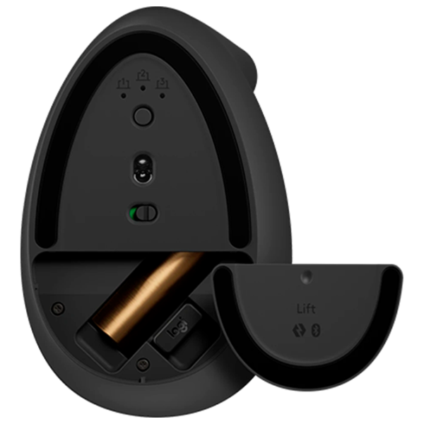Mouse Logitech Lift Vertical Bluetooth, USB/ Graphite photo 5