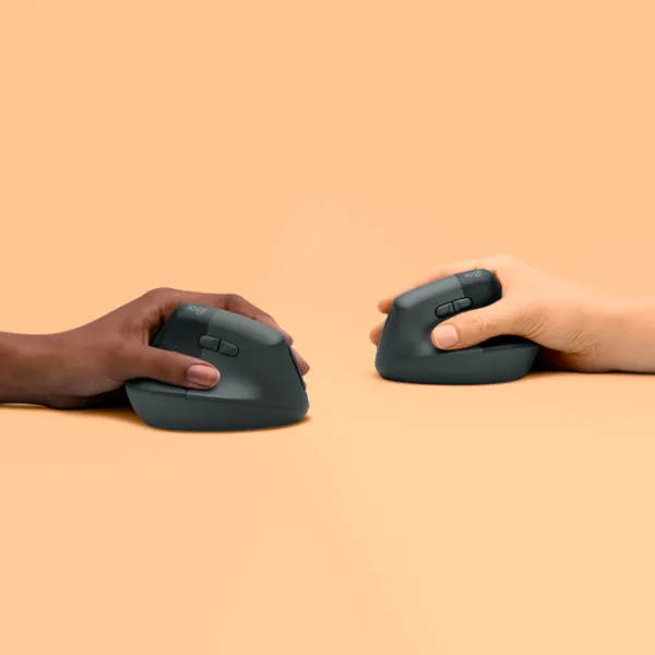 Mouse Logitech Lift Vertical Bluetooth, USB/ Graphite photo 6