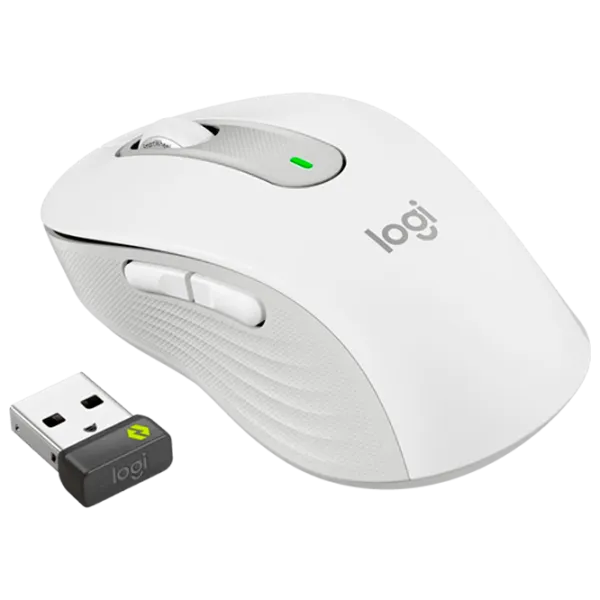 Мышь Logitech M650 Signature for Business Bluetooth, USB/ Белый photo 2