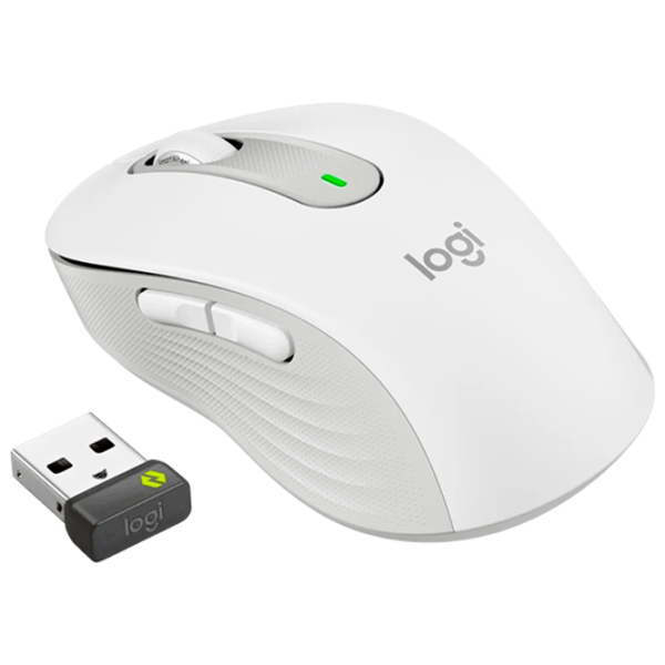 Мышь Logitech M650 Signature for Business Bluetooth, USB/ Белый photo 2