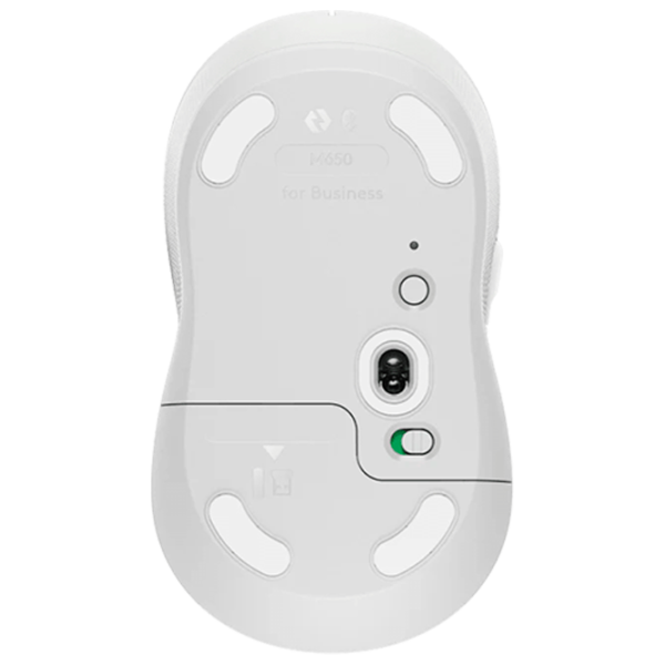 Мышь Logitech M650 Signature for Business Bluetooth, USB/ Белый photo 10