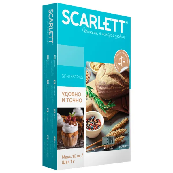 Кухонные весы Scarlett SC-KS57P65 Разноцветный photo 2