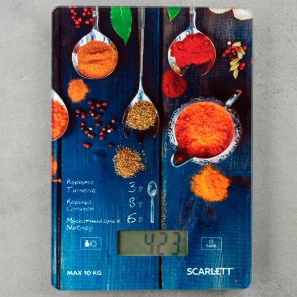 Кухонные весы Scarlett SC-KS57P68 Разноцветный photo 4