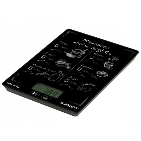 Cântar de bucătărie Scarlett SC-KS57P64 Black photo 2