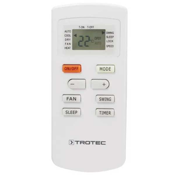 Кондиционер Trotec PAC 2610 E 9000 БТЕ/ 34 м2/ Белый photo 5