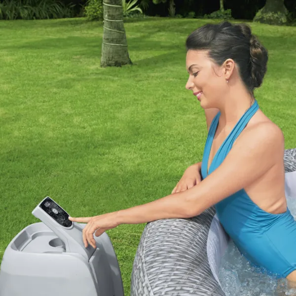 Piscină Bestway Honolulu AirJet 60019BW 916 l/ Jacuzzi/ Gray photo 7