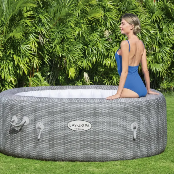 Piscină Bestway Honolulu AirJet 60019BW 916 l/ Jacuzzi/ Gray photo 8