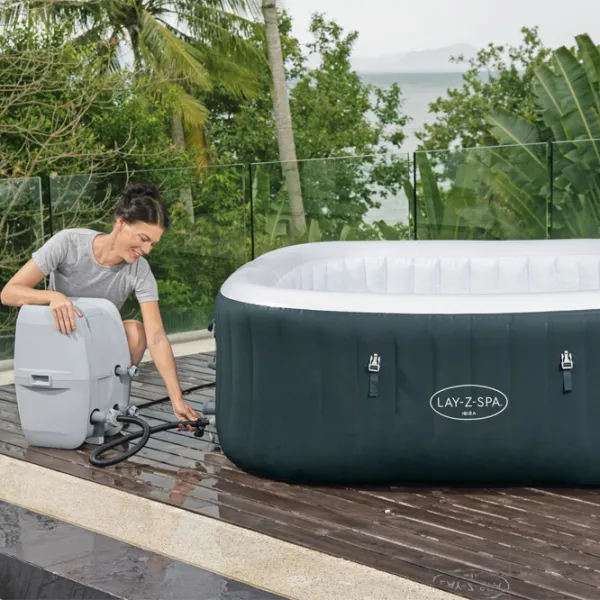 Piscină Bestway Ibiza AirJet 60015BW 778 l/ Jacuzzi/ Green photo 8