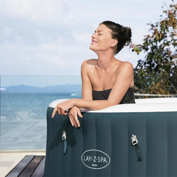 Piscină Bestway Ibiza AirJet 60015BW 778 l/ Jacuzzi/ Green photo 9