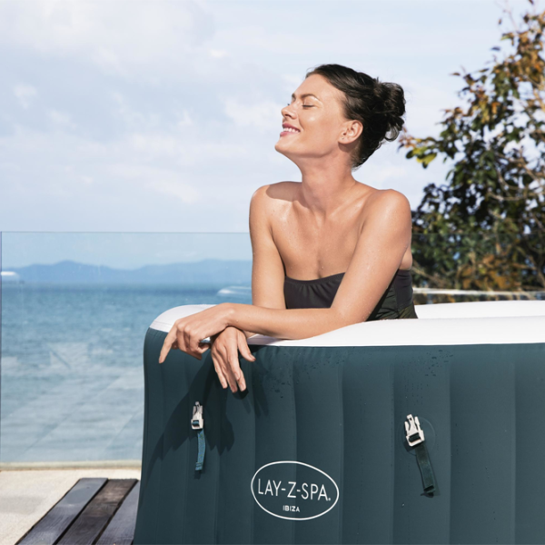Piscină Bestway Ibiza AirJet 60015BW 778 l/ Jacuzzi/ Green photo 9