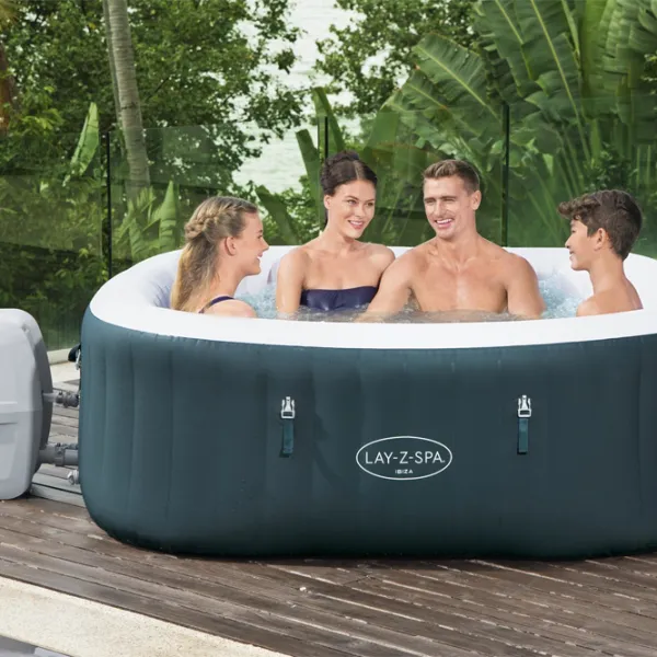 Piscină Bestway Ibiza AirJet 60015BW 778 l/ Jacuzzi/ Green photo 11