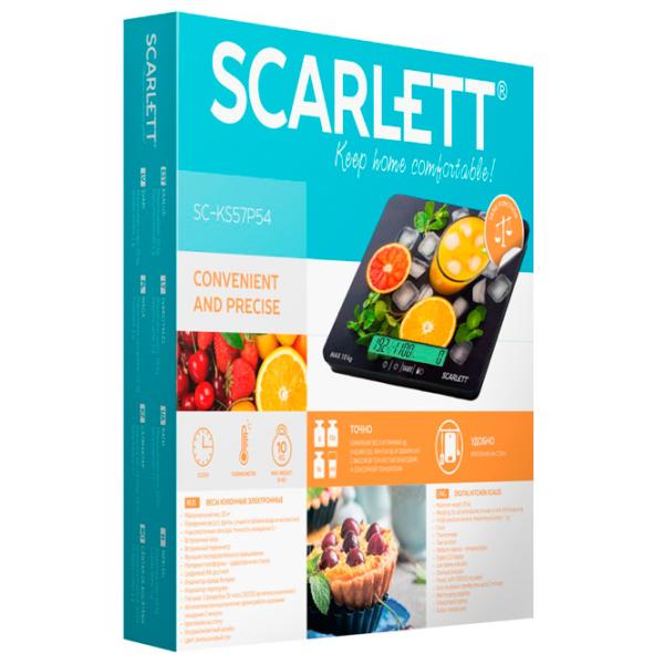 Кухонные весы Scarlett SC-KS57P54 Разноцветный photo 3