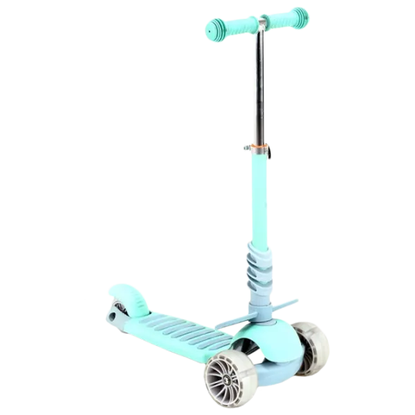 Детский трёхколёсный самокат Lorelli Ant (421083) 50 кг/ Мятный photo 3