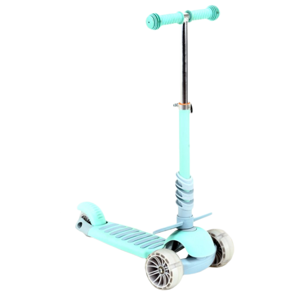 Детский трёхколёсный самокат Lorelli Ant (421083) 50 кг/ Мятный photo 3