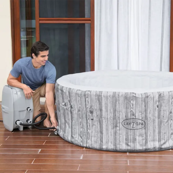Piscină Bestway Fiji AirJet 60085BW 669 l/ Jacuzzi/ Gray photo 7