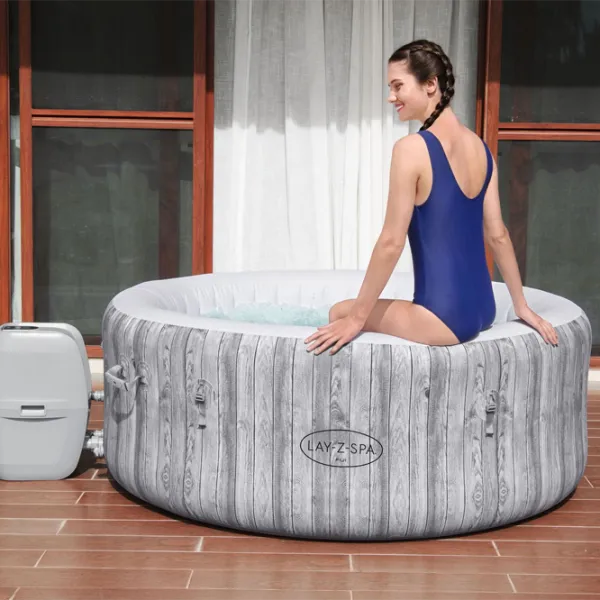 Piscină Bestway Fiji AirJet 60085BW 669 l/ Jacuzzi/ Gray photo 9