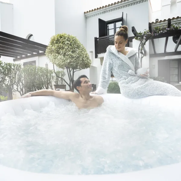 Piscină Bestway Fiji AirJet 60085BW 669 l/ Jacuzzi/ Gray photo 11
