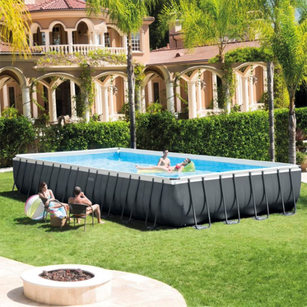 Piscină Intex 26374 54368 l/ Cu cadru/ Gray photo 5 Piscină Intex 26374 54368 l/ Cu cadru/ Gray photo 5
