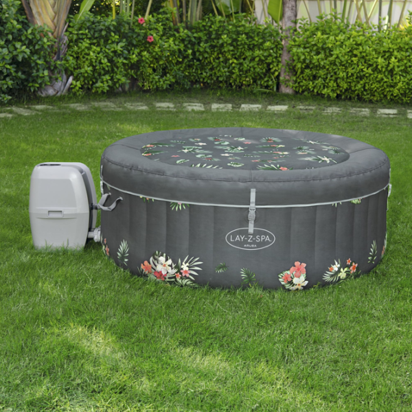 Piscină Bestway Aruba AirJet 60061BW 605 l/ Jacuzzi/ Gray photo 9