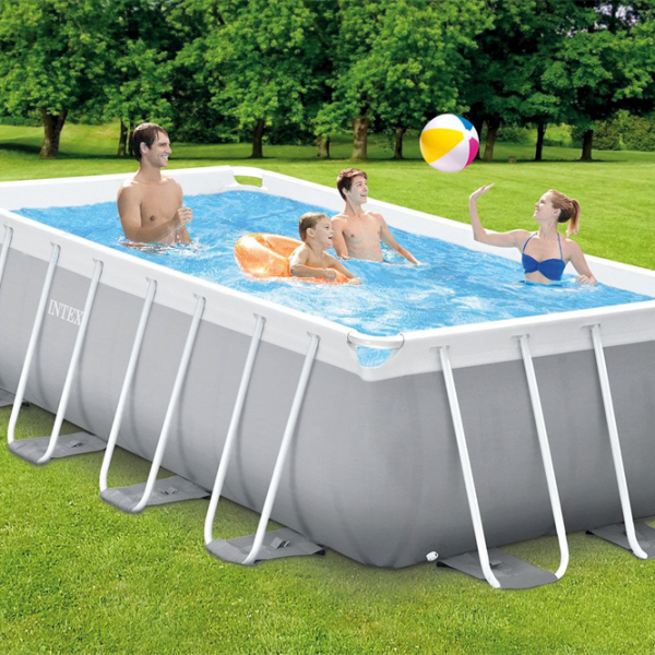Бассейн Intex 26790 8418 л/ Каркасный/ Серый photo 4 Бассейн Intex 26790 8418 л/ Каркасный/ Серый photo 4