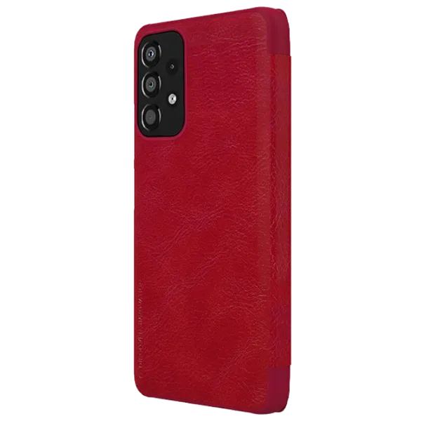 Чехол для смартфона Samsung Galaxy A13 Nillkin/ Flip Cover/ Кожа/ Красный photo 4