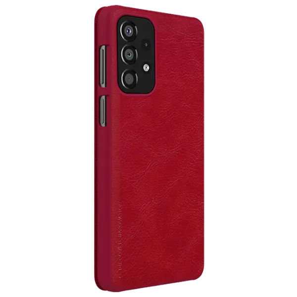 Чехол для смартфона Samsung Galaxy A13 Nillkin/ Flip Cover/ Кожа/ Красный photo 5