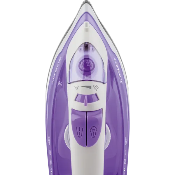Утюг Scarlett SC-SI30P10 Классический/ 2000 Вт/ Фиолетовый photo 3 Утюг Scarlett SC-SI30P10 Классический/ 2000 Вт/ Фиолетовый photo 3